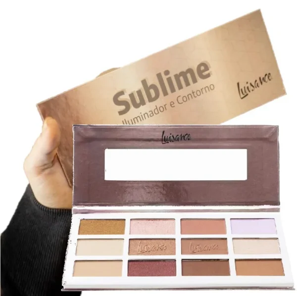 Estojo de Maquiagem Sublime Iluminador e Contorno