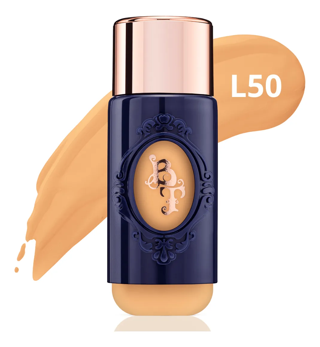 Base de maquiagem líquida Bruna Tavares BT Skin Base Liquida tom l50 - 40mL Base Bruna Tavares - Bt Skin - Base Líquida Matte Facial Tom D40 - Imagem 1