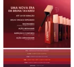 Bt Vinyl Batom Líquido Vinílico Bruna Tavares Brilho Vinil Cor Morgana - Roxo - Imagem 6