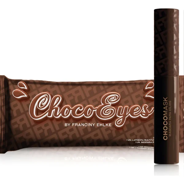 Kit Fran Chocoeyes Máscara Cilios E Lápis Multifuncional