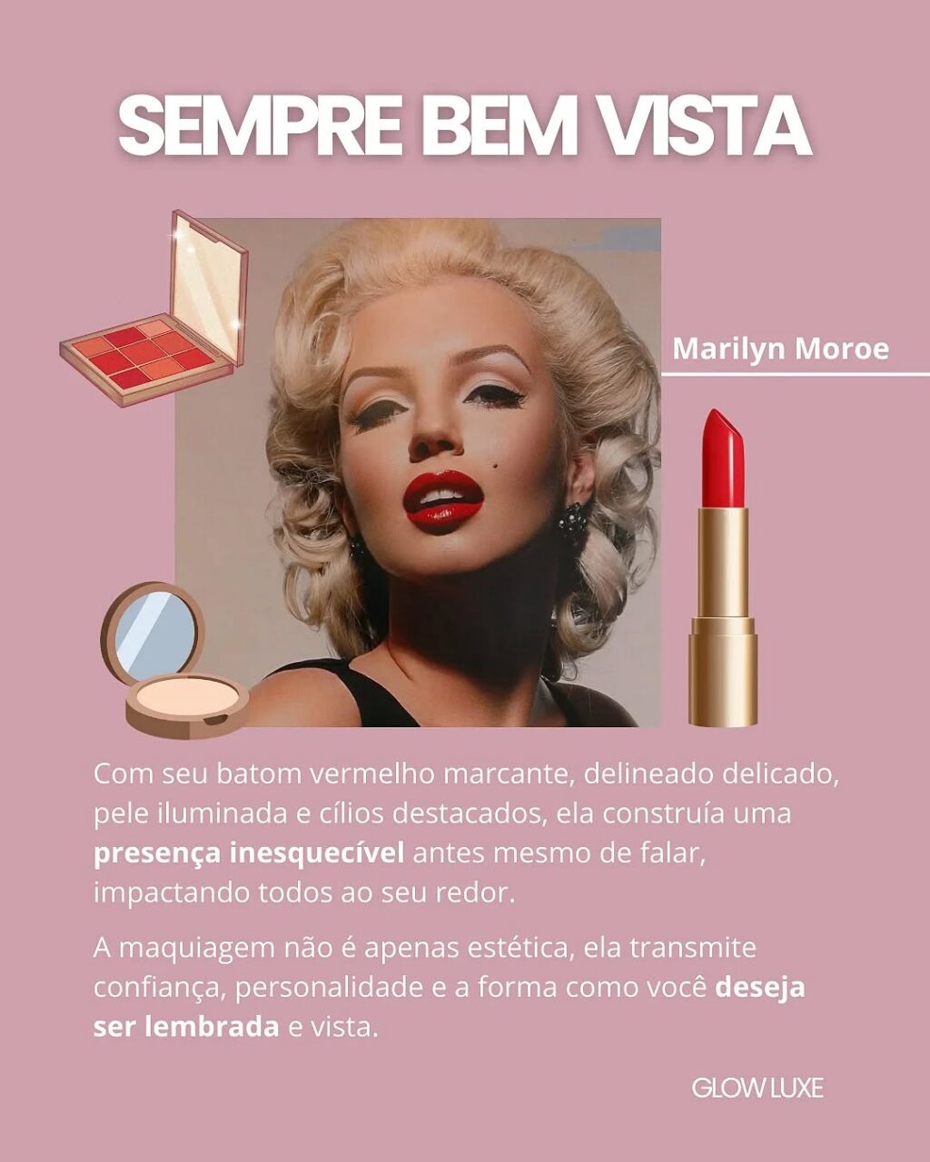 Instagram post from glow.luxee. This post is in position 3.