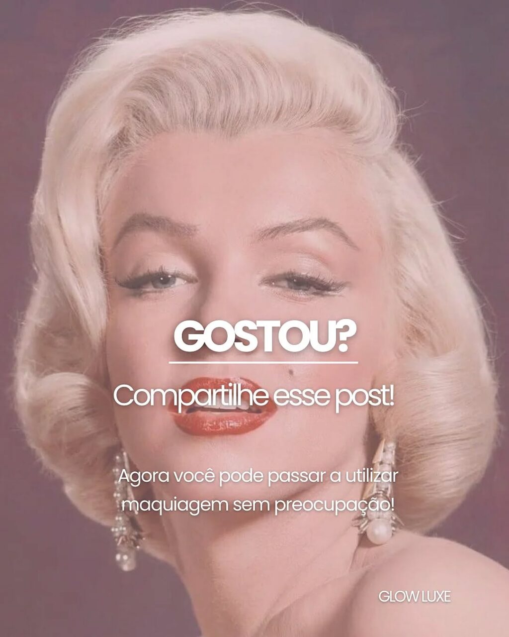 Instagram post from glow.luxee. This post is in position 4.